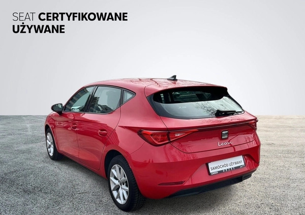 Seat Leon cena 69900 przebieg: 21200, rok produkcji 2021 z Przedecz małe 466